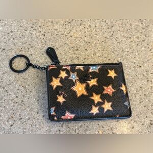 🐆⭐️ COACH STARLIGHT ID MINI SKINNY
CARDHOLDER WITH ATTACHED KEYCHAIN